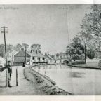 214 LUCS H0190 Postcard showing Canal Terrace Linlithgow